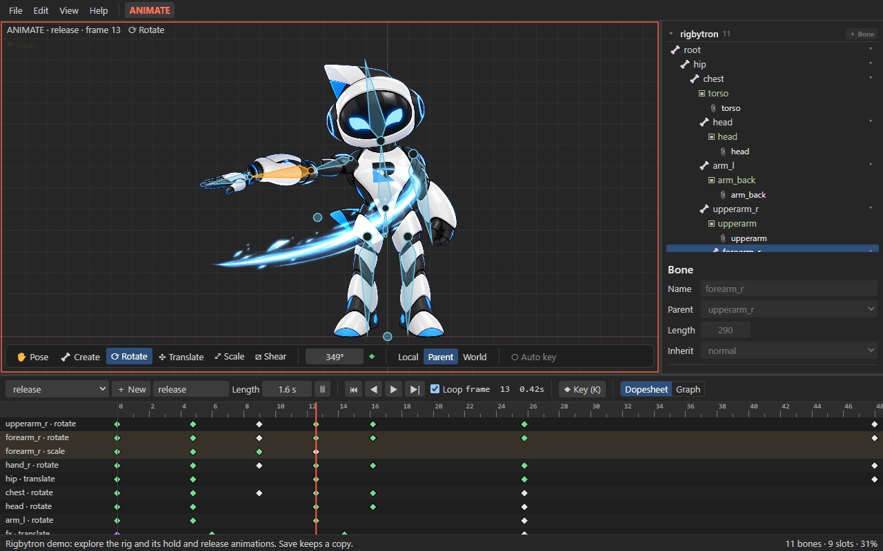 Runtimes · Rigby2D documentation